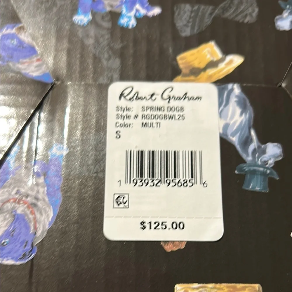 Robert Graham Dog Bowl Set